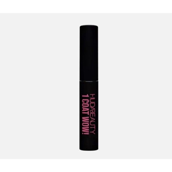 HUDA BEAUTY 1 Coat WOW! Extra Volumizing and Lifting Mascara Sample 0.06 Fl Oz - Picture 1 of 6